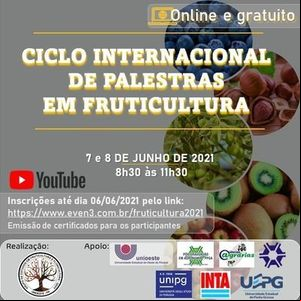 Ciclo Internacional de palestras em Fruticultura